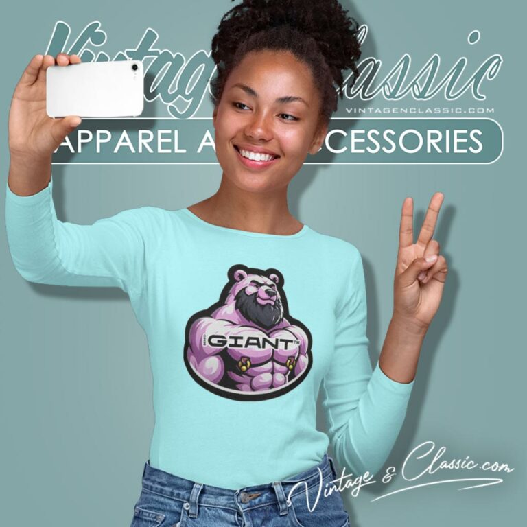 Paul Bunyans Giant Beard Bear Long Sleeve Tee Paul Bunyans Giant Beard Bear Long Sleeve Tee