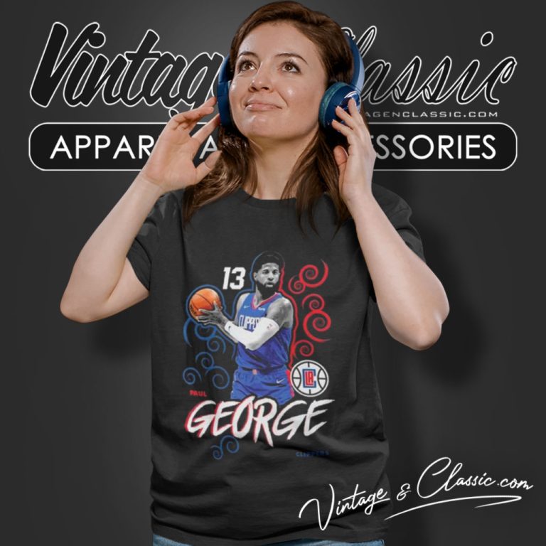 Paul George La Clippers Player Name Number Competitor Women T Shirt Paul George La Clippers Player Name Number Competitor Women T Shirt