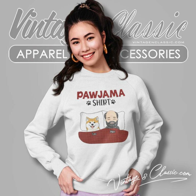 Pawjama Shirt Dog Sleep Sweatshirt Pawjama Shirt Dog Sleep Sweatshirt