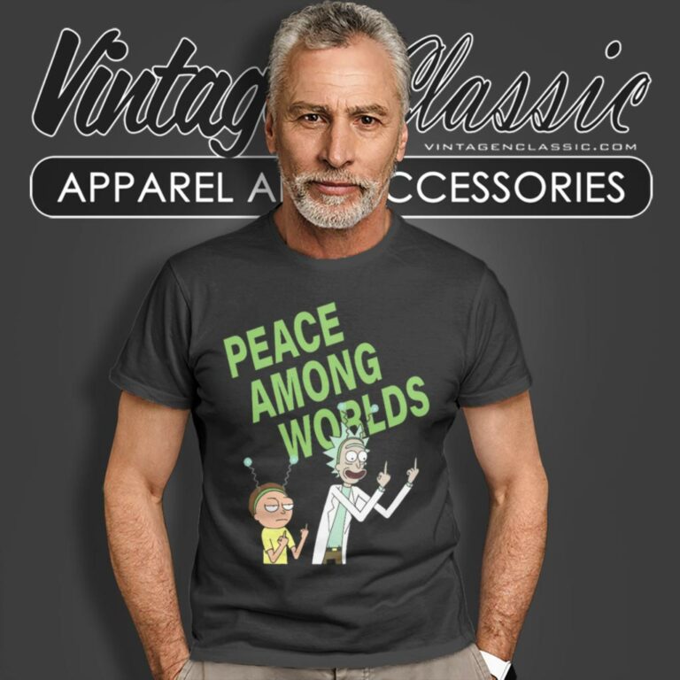 Peace Among Worlds Rick And Morty T Shirt Peace Among Worlds Rick And Morty T Shirt
