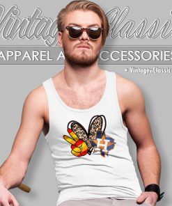 Peace Love Houston Astros Tank Top Racerback