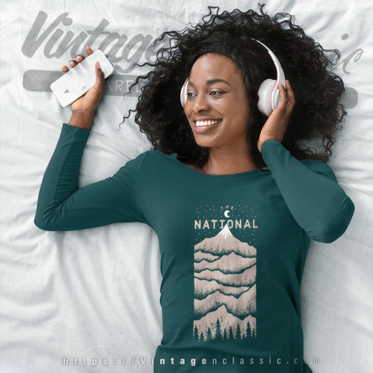 Peak The National Band Peak Shirt Long Sleeve Tee Peak The National Band Peak Shirt Long Sleeve Tee