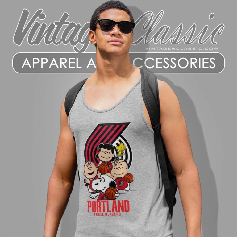 Peanut Characters Mashup Portland Trail Blazers Nba Tank Top Racerback Peanut Characters Mashup Portland Trail Blazers Nba Tank Top Racerback