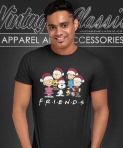 Peanut Snoopy And Friends Merry Christmas T Shirt