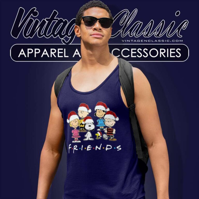 Peanut Snoopy And Friends Merry Christmas Tank Top Racerback Peanut Snoopy And Friends Merry Christmas Tank Top Racerback