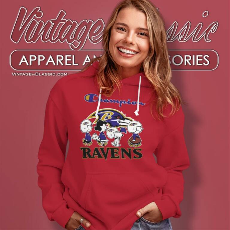 Peanuts Champions Walking Baltimore Ravens Hoodie Peanuts Champions Walking Baltimore Ravens Hoodie