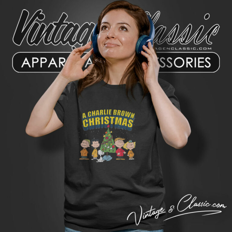 Peanuts Charlie Brown Christmas Women T Shirt Peanuts Charlie Brown Christmas Women T Shirt