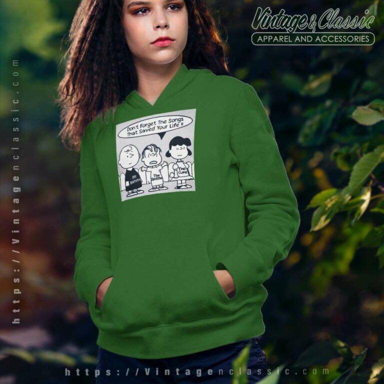 Peanuts Joy Division The Smiths The Cure Hoodie Peanuts Joy Division The Smiths The Cure Hoodie