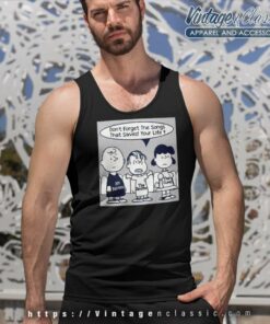 Peanuts Joy Division The Smiths The Cure Tank Top Racerback