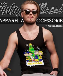 Peanuts Michigan Wolverines Love Christmas Shirt 4 Peanuts Michigan Wolverines Love Christmas Tank Top Racerback