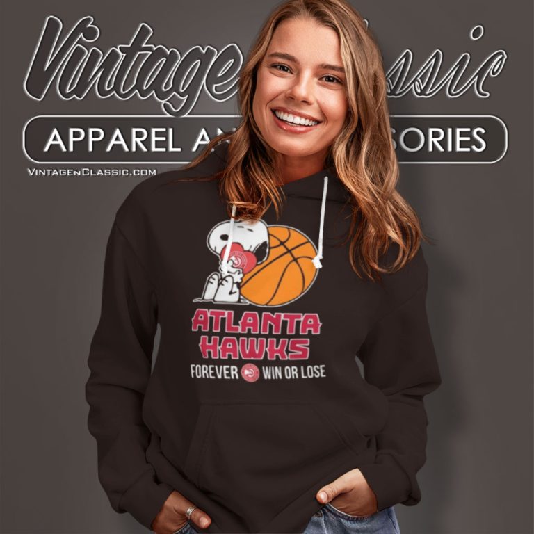 Peanuts Movie Snoopy Forever Win Or Lose Basketball Atlanta Hawks Hoodie Peanuts Movie Snoopy Forever Win Or Lose Basketball Atlanta Hawks Hoodie
