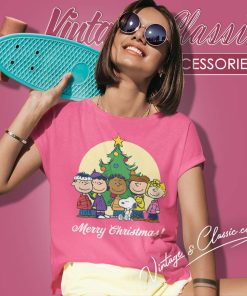 Peanuts Snoopy A Very Merry Christmas Women TShirt