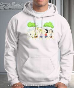 Peanuts Snoopy Charlie Brown Crosswalk Hoodie