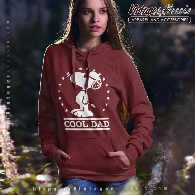 Peanuts Snoopy Cool Dad Hoodie Peanuts Snoopy Cool Dad Hoodie