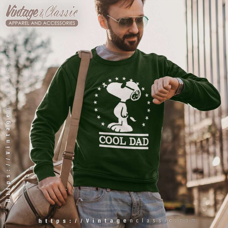 Peanuts Snoopy Cool Dad Sweatshirt Peanuts Snoopy Cool Dad Sweatshirt