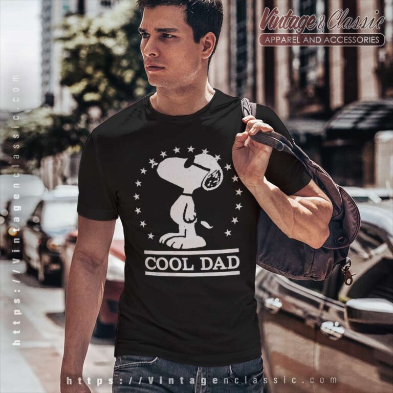 Peanuts Snoopy Cool Dad T Shirt Peanuts Snoopy Cool Dad T Shirt