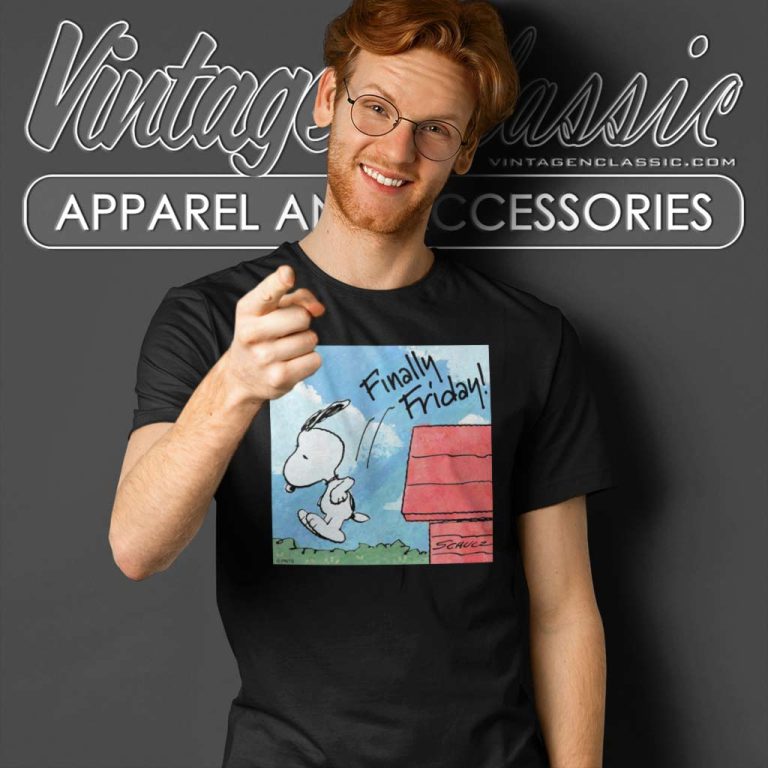 Peanuts Snoopy Finally Friday Jumping Into The Weekend T Shirt Peanuts Snoopy Finally Friday Jumping Into The Weekend T Shirt