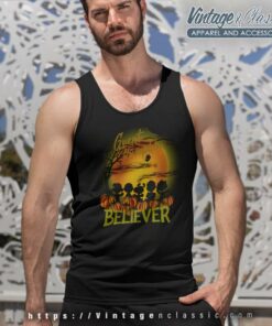 Peanuts Snoopy Great Pumpkin Believer Tank Top Racerback