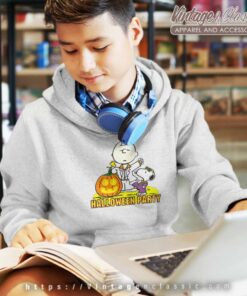 Peanuts Snoopy Halloween Party kids Hoodie
