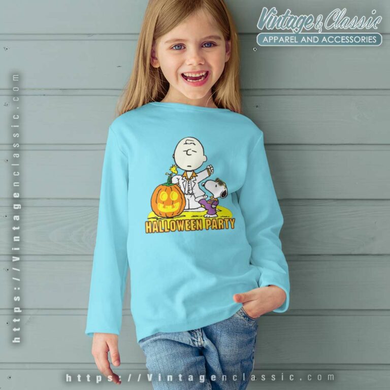 Peanuts Snoopy Halloween Party kids Longsleeves Peanuts Snoopy Halloween Party kids Longsleeves