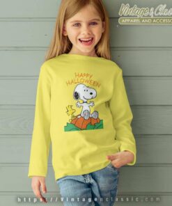 Peanuts Snoopy Happy Halloween kids Longsleeves