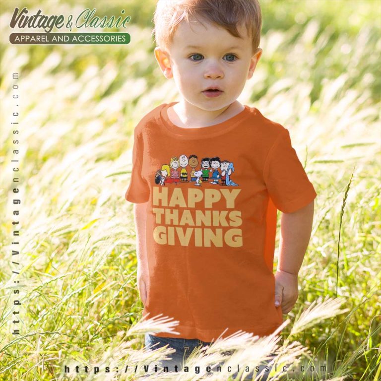 Peanuts Snoopy Happy Thanksgiving kids tshirt Peanuts Snoopy Happy Thanksgiving kids tshirt