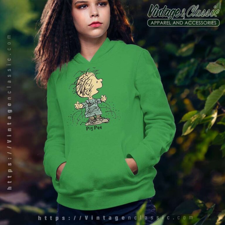 Peanuts Snoopy Pig Pen Hoodie Peanuts Snoopy Pig Pen Hoodie