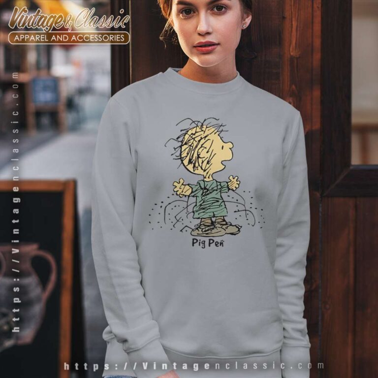 Peanuts Snoopy Pig Pen Sweatshirt Peanuts Snoopy Pig Pen Sweatshirt