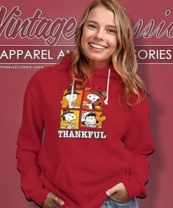 Peanuts Snoopy Thanksgiving Hoodie