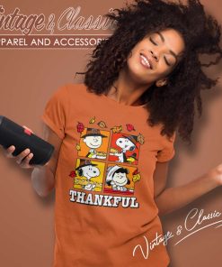 Peanuts Snoopy Thanksgiving Women TShirt