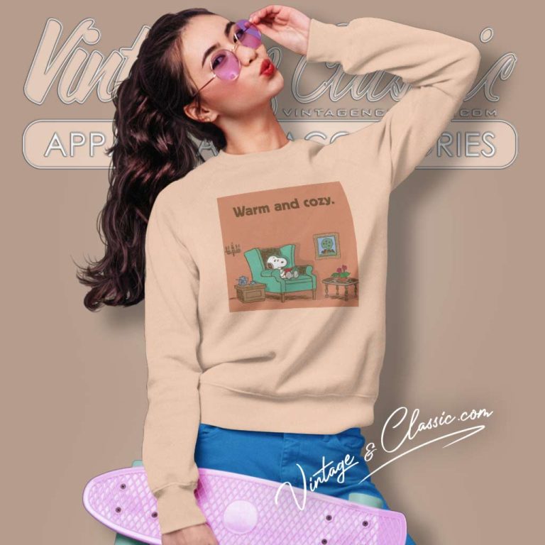 Peanuts Snoopy Warm And Cozy Sweatshirt Peanuts Snoopy Warm And Cozy Sweatshirt