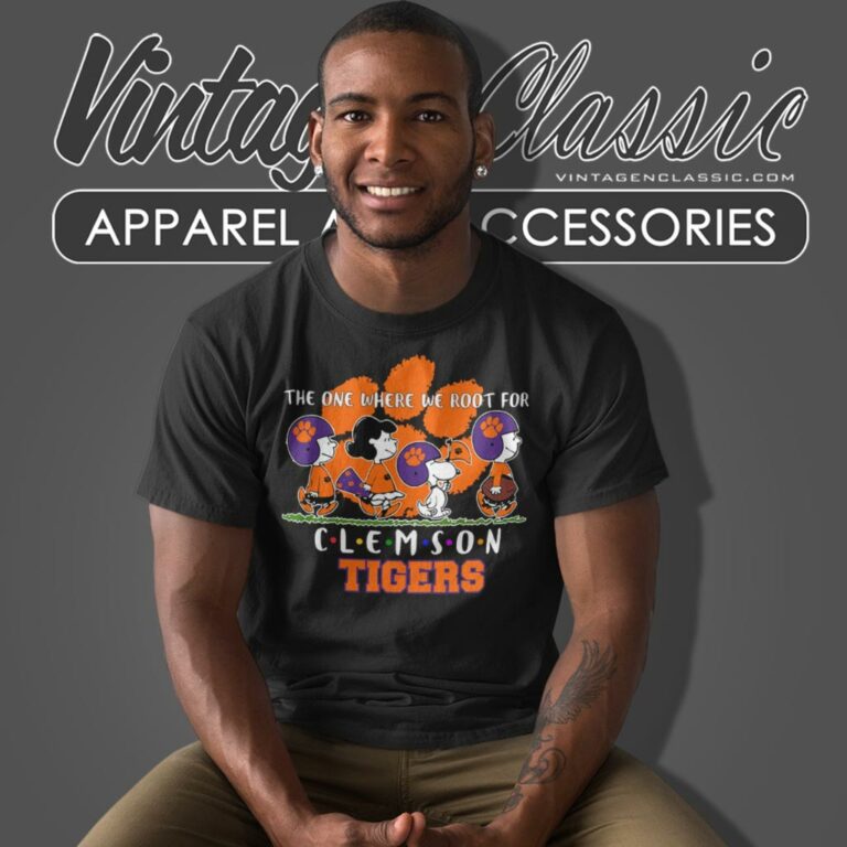 Peanuts The One Where We Root For Clemson Tigers T Shirt Peanuts The One Where We Root For Clemson Tigers T Shirt