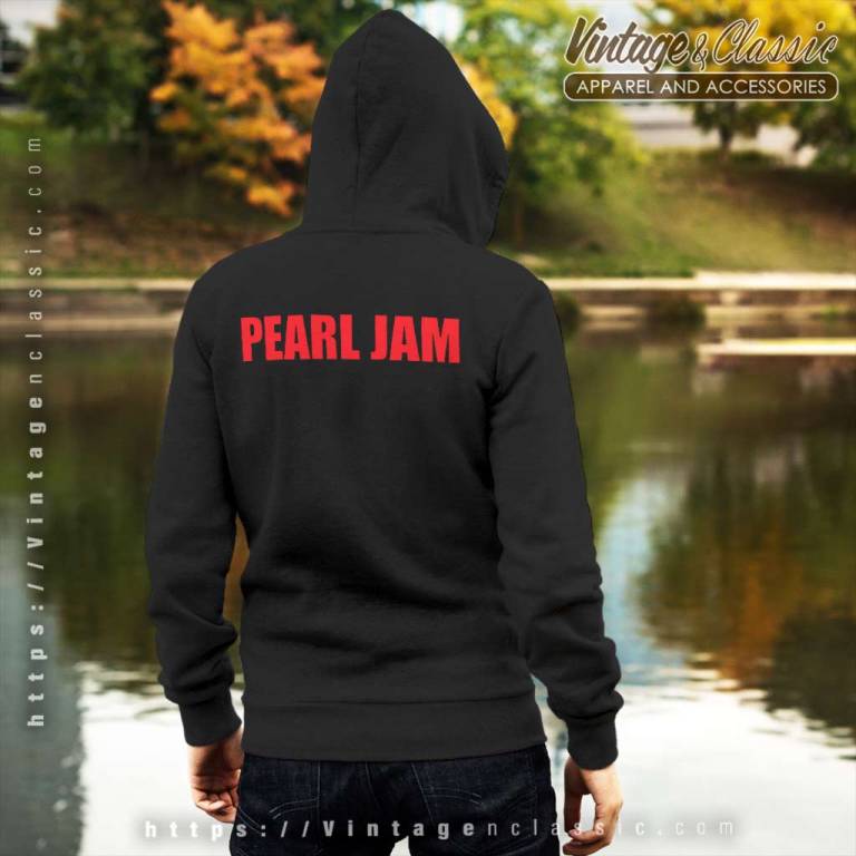 Pearl Jam Backside Hoodie Pearl Jam Backside Hoodie