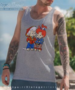 Pebbles Bam Bam Hip Hop Flintstones Tank Top Racerback