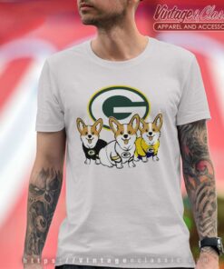 Pembroke Welsh Corgi Green Bay Packers T Shirt