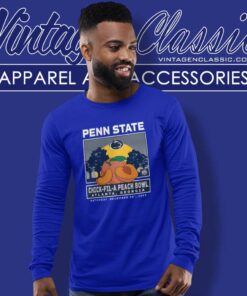 Penn State Chick Fil A Peach Bowl Shirt Nittany Lions 2023 Long Sleeve Tee
