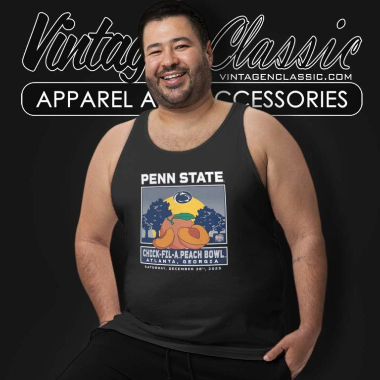 Penn State Chick Fil A Peach Bowl Shirt Nittany Lions 2023 Tank Top Racerback Penn State Chick Fil A Peach Bowl Shirt Nittany Lions 2023 Tank Top Racerback