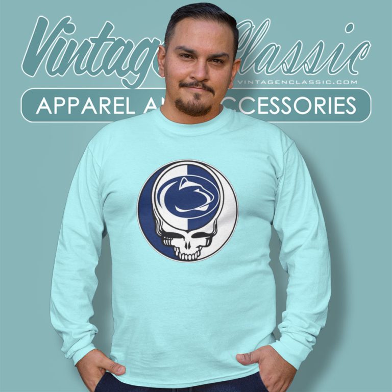 Penn State Nittany Lions Grateful Dead Steal Your Face Long Sleeve Tee Penn State Nittany Lions Grateful Dead Steal Your Face Long Sleeve Tee