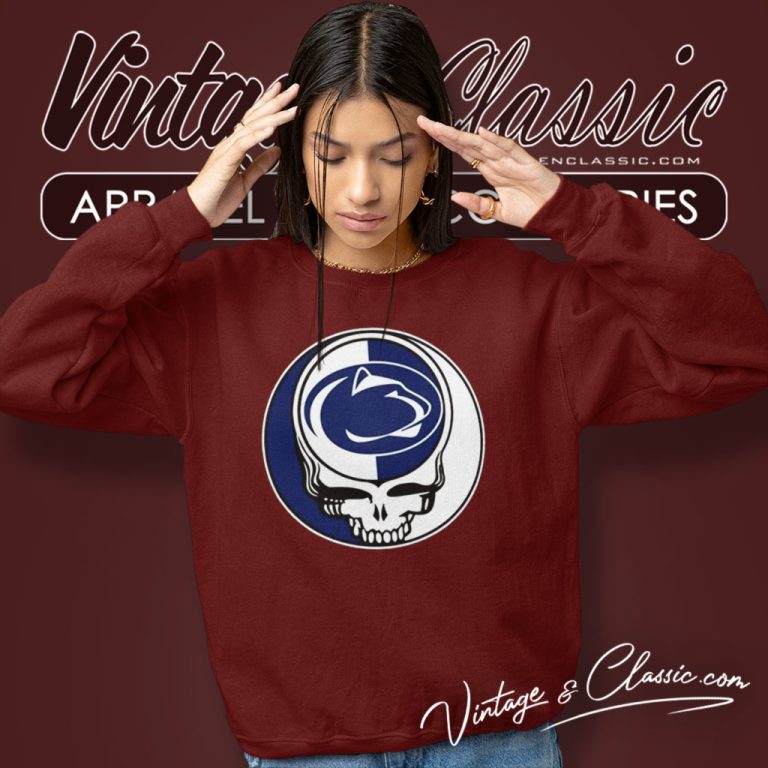 Penn State Nittany Lions Grateful Dead Steal Your Face Sweatshirt Penn State Nittany Lions Grateful Dead Steal Your Face Sweatshirt