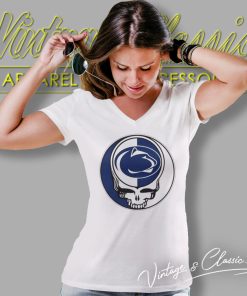 Penn State Nittany Lions Grateful Dead Steal Your Face V Neck TShirt