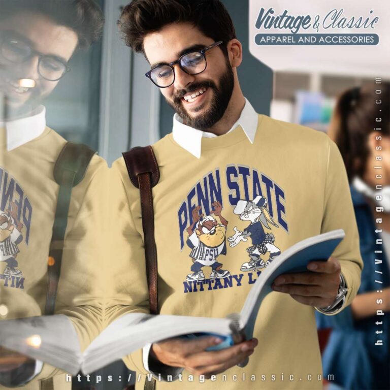 Penn State Nittany Lions Looney Tunes Sweatshirt Penn State Nittany Lions Looney Tunes Sweatshirt