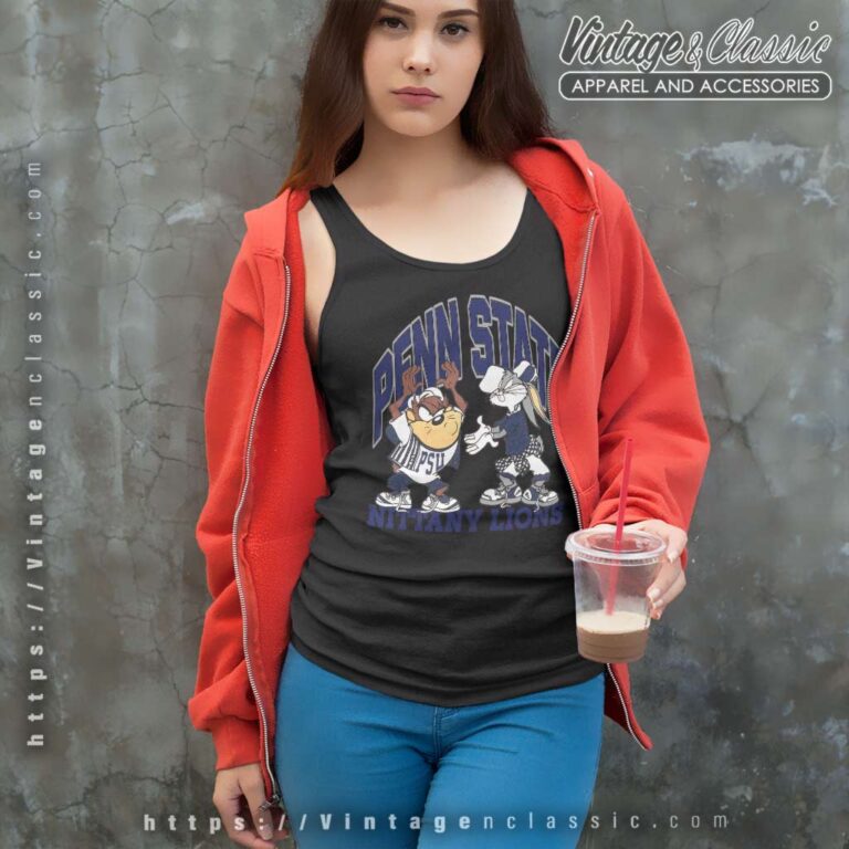 Penn State Nittany Lions Looney Tunes Tank Top Racerback Penn State Nittany Lions Looney Tunes Tank Top Racerback