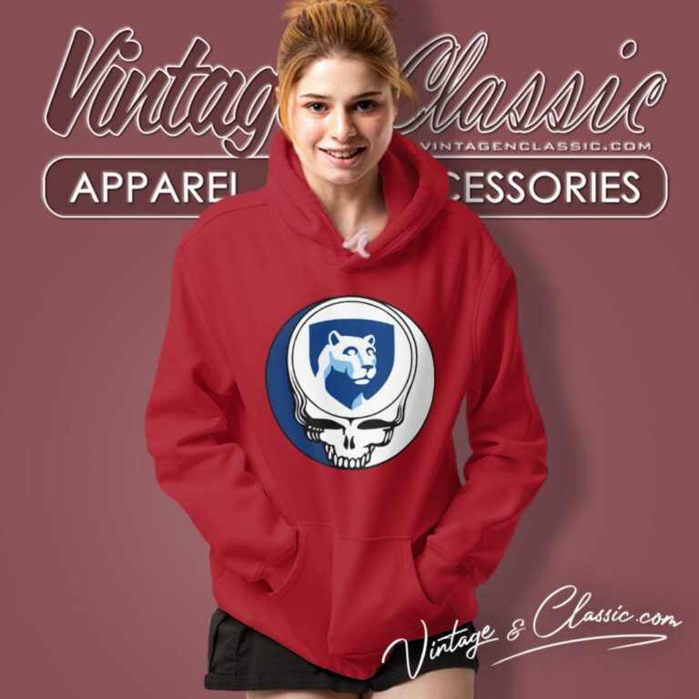Pennsylvania State University Grateful Dead Steal Your Face Hoodie Pennsylvania State University Grateful Dead Steal Your Face Hoodie