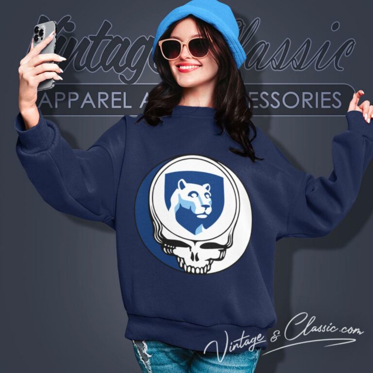Pennsylvania State University Grateful Dead Steal Your Face Sweatshirt Pennsylvania State University Grateful Dead Steal Your Face Sweatshirt