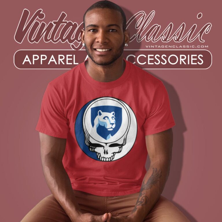 Pennsylvania State University Grateful Dead Steal Your Face T Shirt Pennsylvania State University Grateful Dead Steal Your Face T Shirt