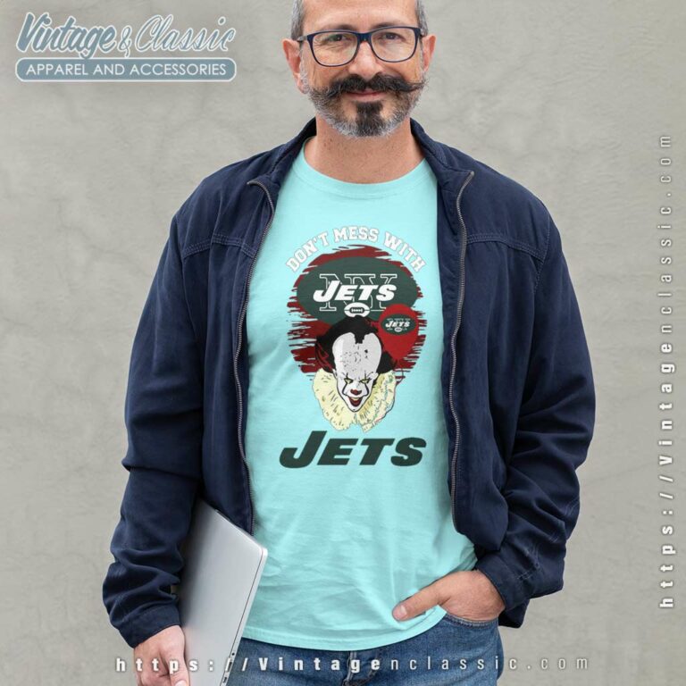 Pennywise Dont Mess With New York Jets Long Sleeve Tee Pennywise Dont Mess With New York Jets Long Sleeve Tee