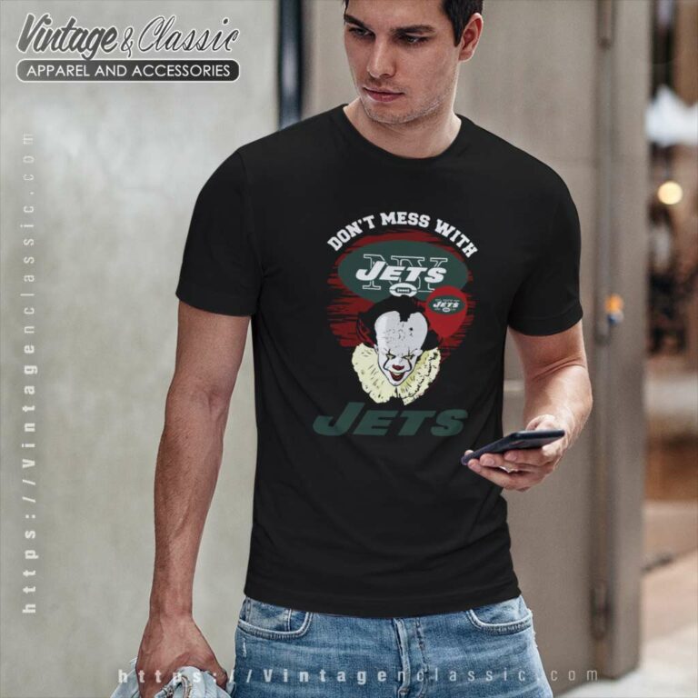 Pennywise Dont Mess With New York Jets T Shirt Pennywise Dont Mess With New York Jets T Shirt