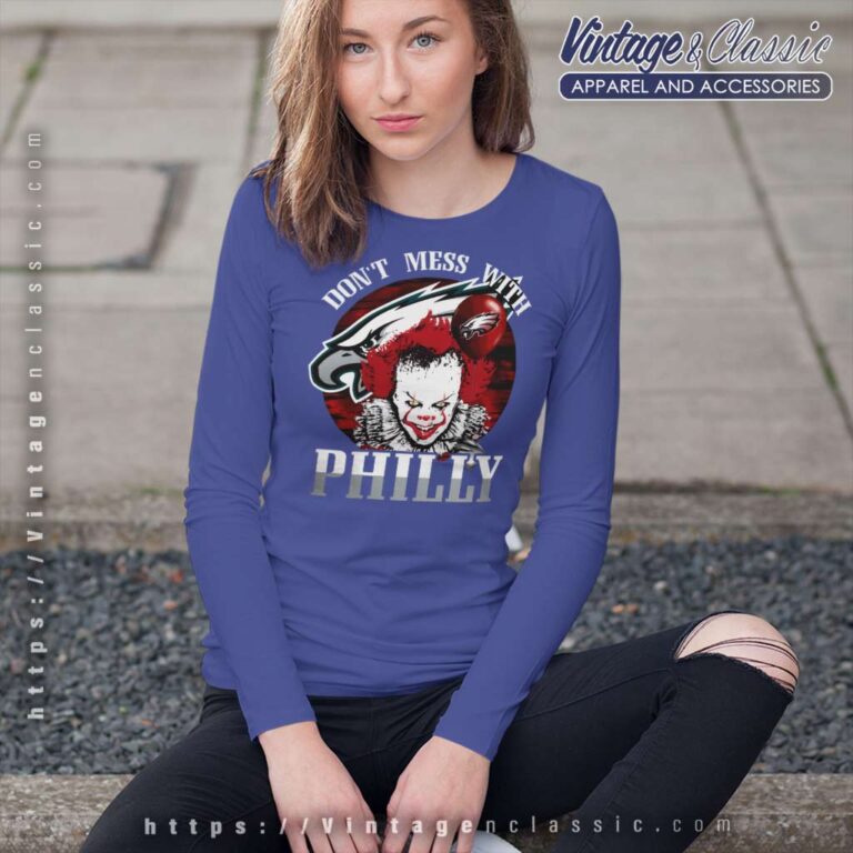 Pennywise Dont Mess With Philly Eagles Long Sleeve Tee Pennywise Dont Mess With Philly Eagles Long Sleeve Tee