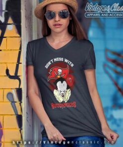 Pennywise Dont Mess With Tampa Bay Buccaneers V Neck TShirt