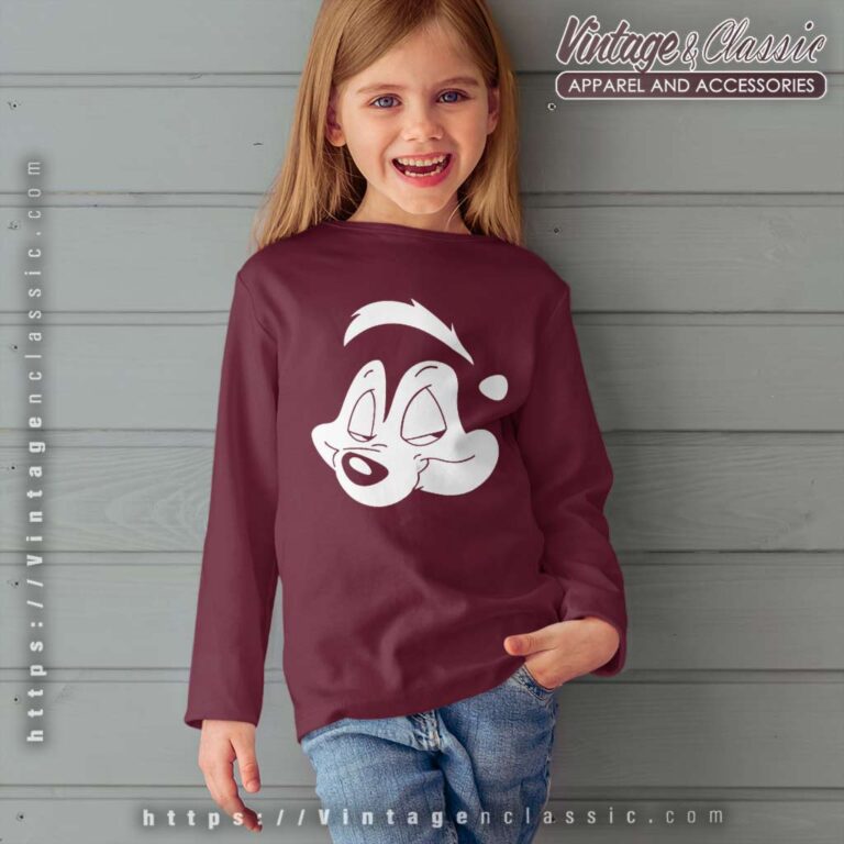 Pep Le Pew Looney Tunes Youth Long Sleeve Pep Le Pew Looney Tunes Youth Long Sleeve